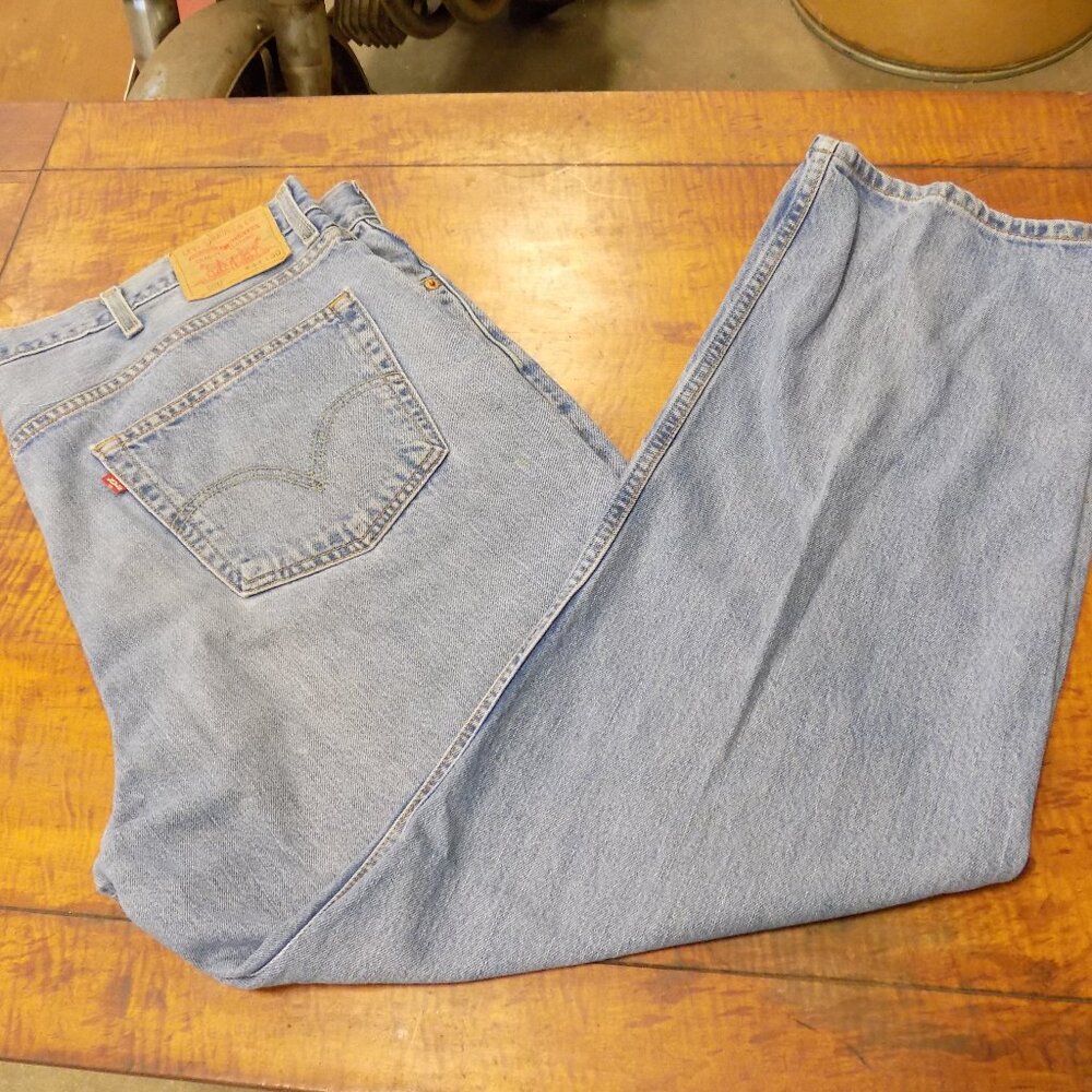 Levi’s 550 Relaxed Fit Jeans Men’s 44x30 Light Wash Classic Denim